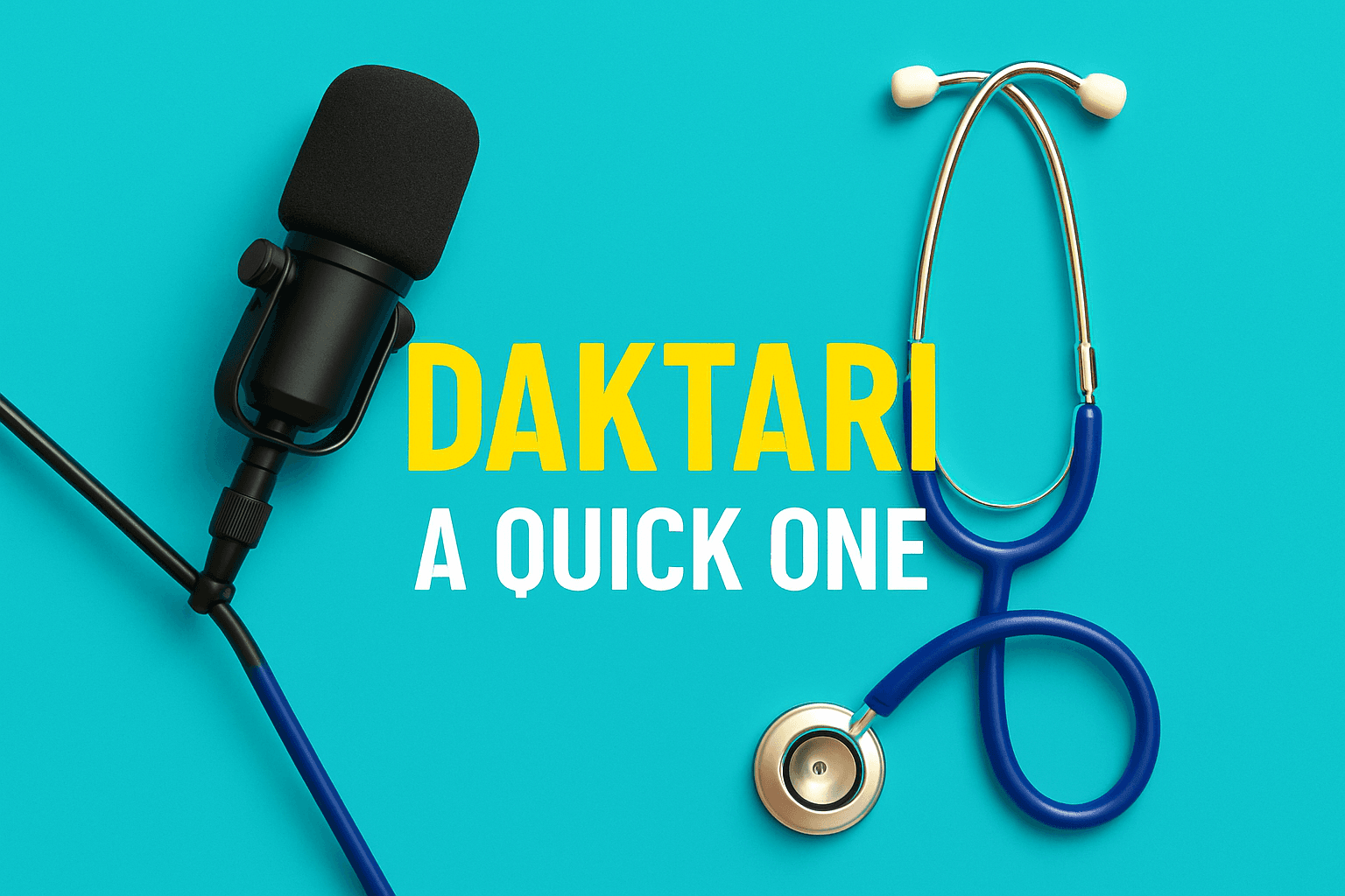 Daktari Quick podcast studio
